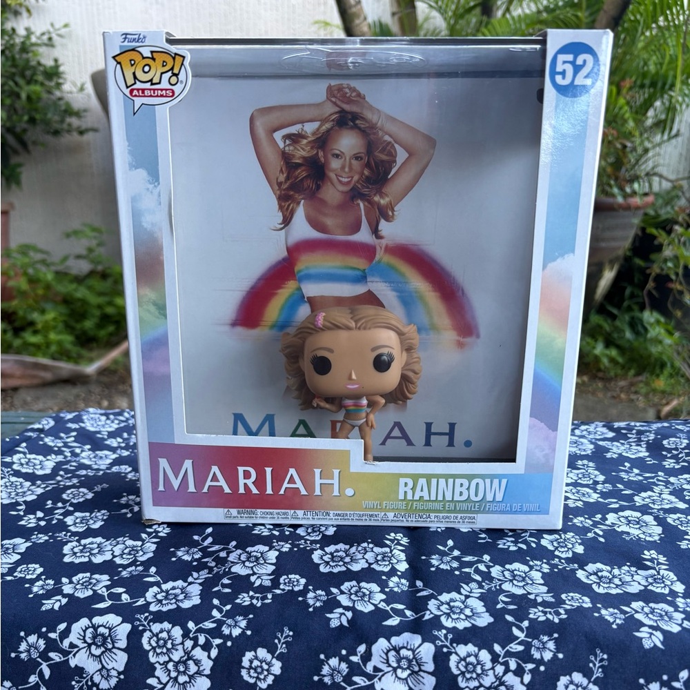 New Funko Pop Albums Mariah Carey Rainbow #52 Vinyl Figure Case Box Damage Read